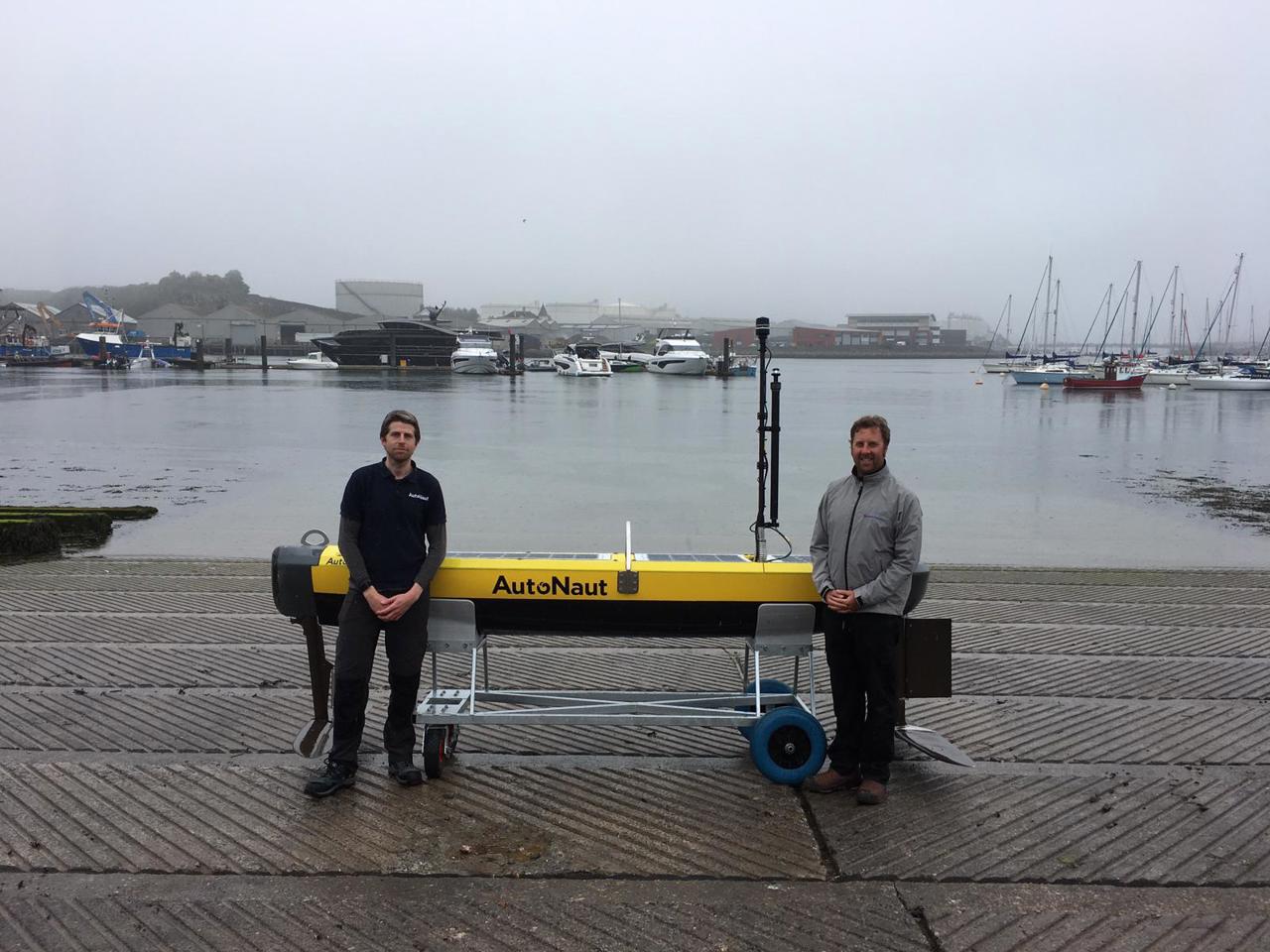 Spring Trials for AutoNaut's USV | News | Turnchapel Wharf